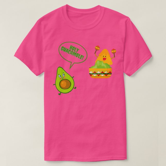 lustigt chockad avokado t shirt (Design framsida)