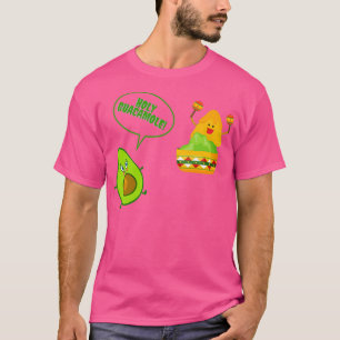 lustigt chockad avokado t shirt