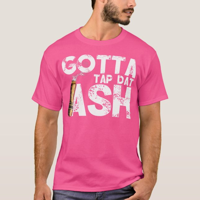 Lustigt Cigar for och Cigar Älskare T Shirt (Framsida)