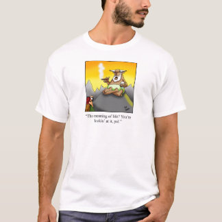 Lustigt Cigar Wise Man Tecknad Gifts! Tee