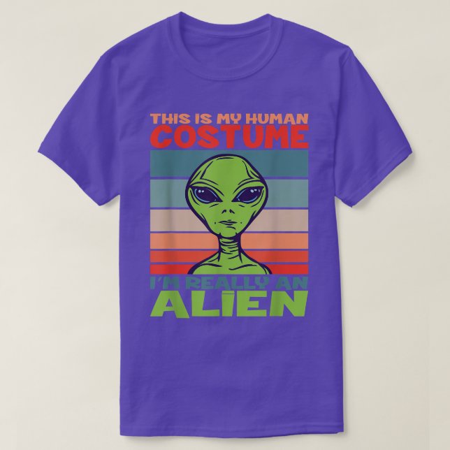 Lustigt citat Alien science fiction Ufo apparel 72 T Shirt (Design framsida)