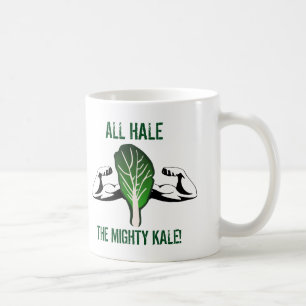 Lustigt citat all hale, Mighty Kale Kaffemugg