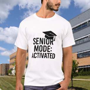 Lustigt citat av studentmössa t shirt