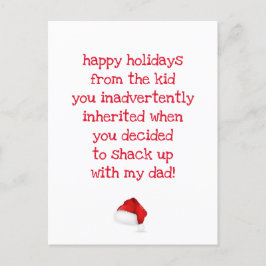 Lustigt citat för Bonus Mamma-jul Vykort