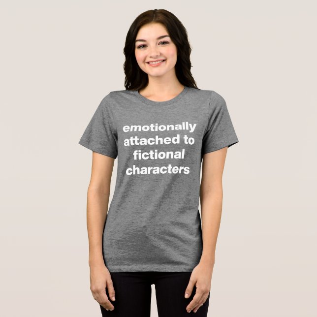 Lustigt citat från Bok Älskare i modern typografi T Shirt (Framsida Full)
