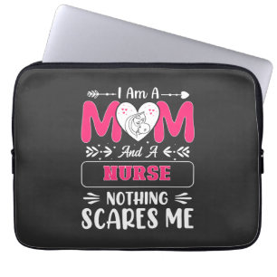 Lustigt citat från Nurse Mamma, Nurse Mamma lustig Laptop Fodral