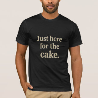 Lustigt citat - Just här för kummeln T Shirt