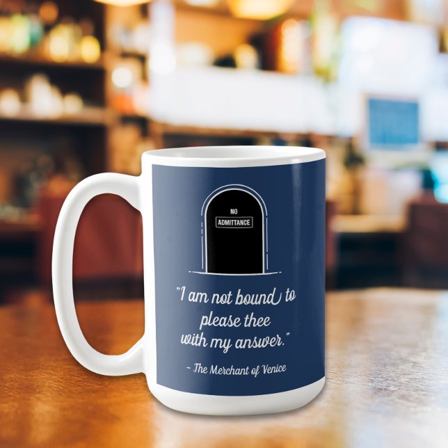 Lustigt citat Modern Unik Witty Kaffemugg (Skapare uppladdad)