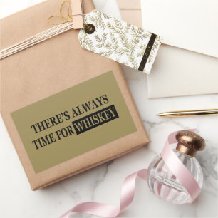 Lustigt citat om whiskey älskare rektangulärt klistermärke