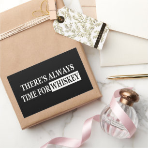 Lustigt citat om whiskey älskare rektangulärt klistermärke