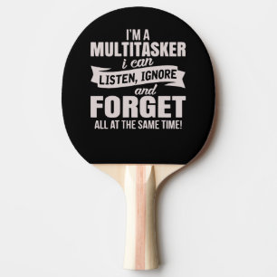 Lustigt citat - pingpongpaddel ultra pingisracket