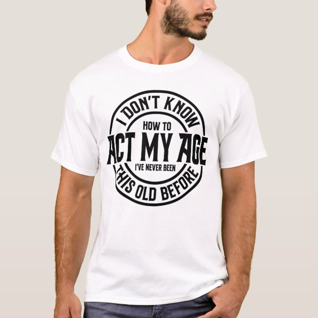 Lustigt citat t shirt (Framsida)