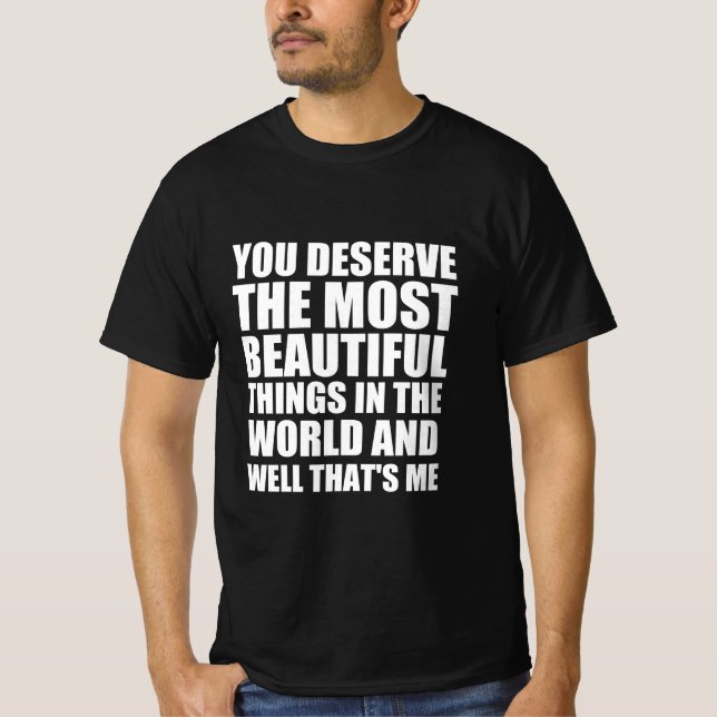 Lustigt citat t shirt (Framsida)