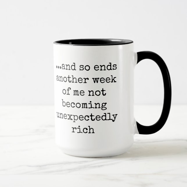 Lustigt, citat, text, kaffe, Mugg (Höger)