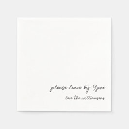 Lustigt citat Tidigt Nattålder par Humor Anpassnin Pappersservett