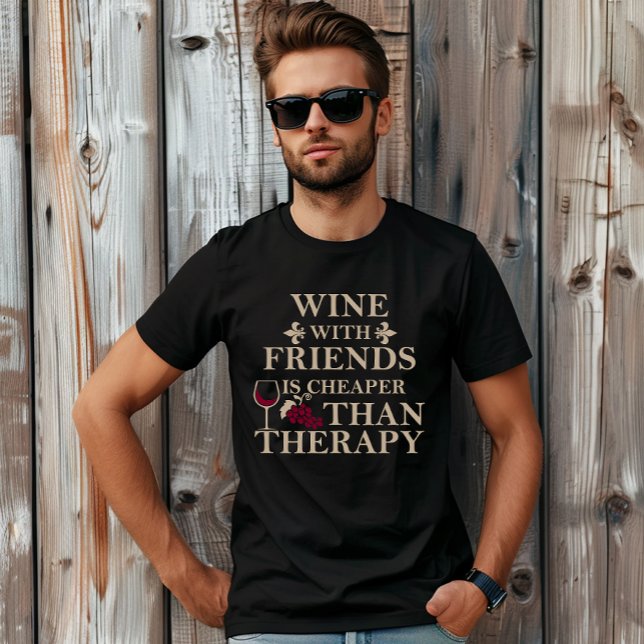 Lustigt citattecken berömd vin-dricksslogan t shirt (Skapare uppladdad)