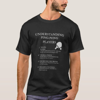 Lustigt citattecken för Bord tennis-rådgivare T Shirt