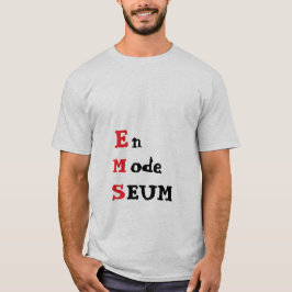 Lustigt citattecken för fransk t shirt