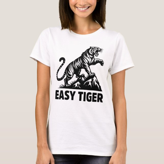 Lustigt citattecken för stor katt t shirt (Framsida)