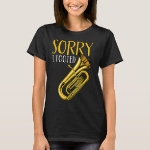 Lustigt citattecken Musikband Förlåt att jag använ T Shirt