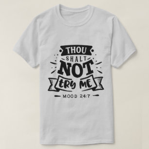 Lustigt citattypografi med höjd över havet t shirt