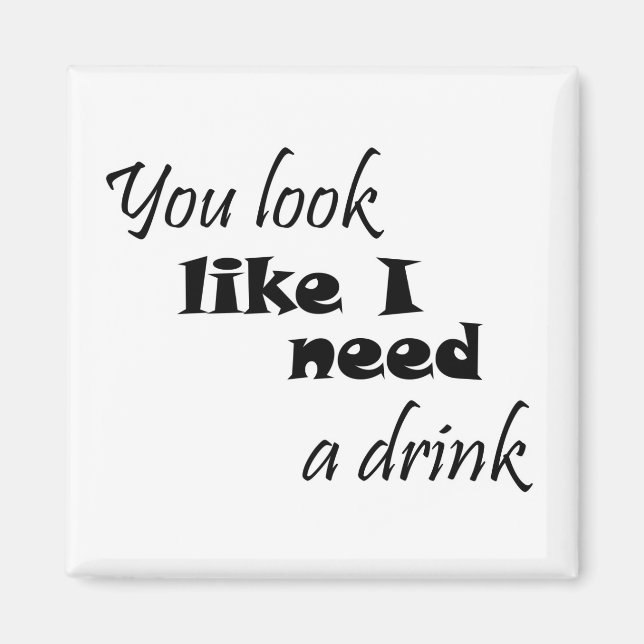 Lustigt citerar magnetpresentskämt för humor-rabat magnet (Framsidan)