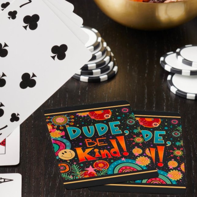 Lustigt Colorful, var snäll mot Lycklig Casinokort (Skapare uppladdad)