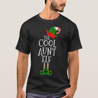 Lustigt Coola Elf ger Matching Family Group i Most T Shirt