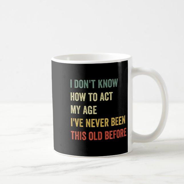 Lustigt Coola som säger design Jag vet inte hur ja Kaffemugg (Höger)