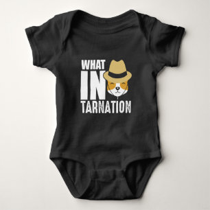 Lustigt Cowboy Hund Vad i Tarnation T Shirt