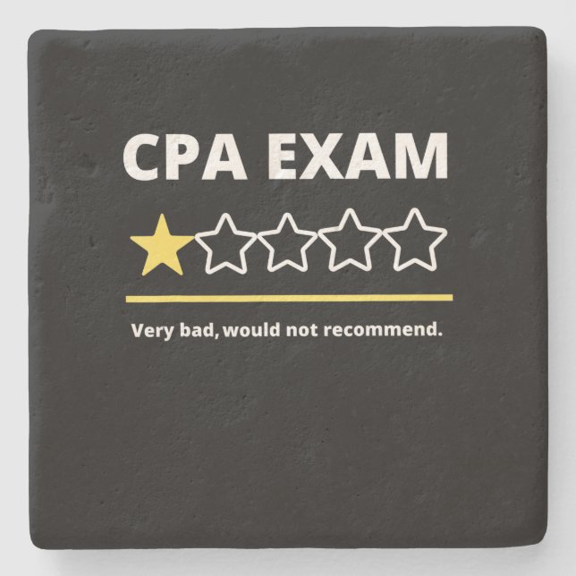 Lustigt CPA Exam Accountant Manar Women Gift One S Stenunderlägg (Framsidan)