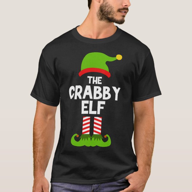Lustigt Crab T Shirt (Framsida)