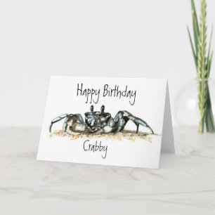 Lustigt, Crabby, Crab Kort
