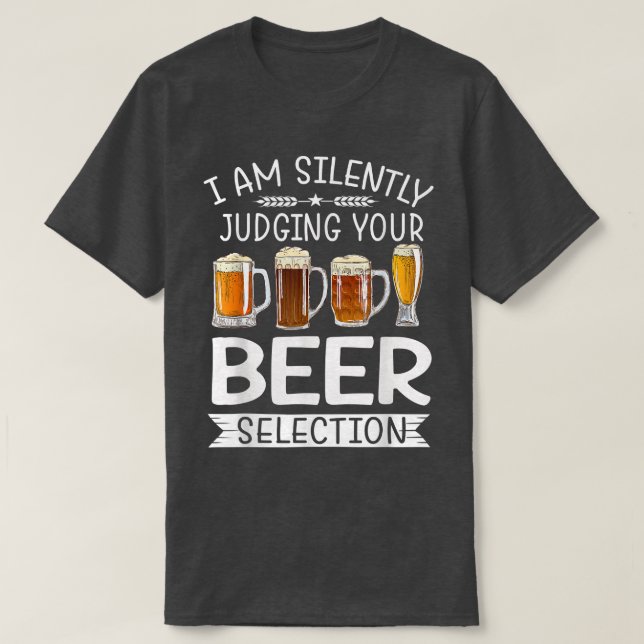 Lustigt Craft Beer Drinating Tyligt judging Beer S T Shirt (Design framsida)