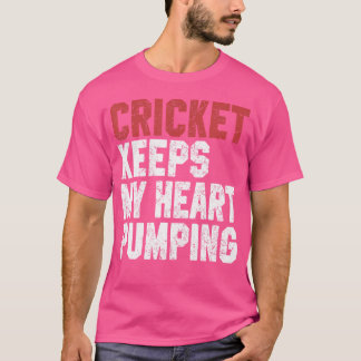Lustigt Crickes for Bearded Cricket Pappa Coach T Shirt