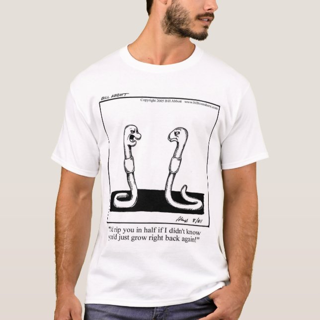 Lustigt Critter Tecknad! Tee Shirt (Framsida)