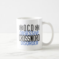 Lustigt Crossword Puzzle Addict Cute