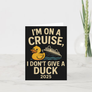 Lustigt Cruise Shirt 2025 - Jag heter inte Ge A An Kort
