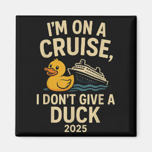 Lustigt Cruise Shirt 2025 - Jag heter inte Ge A An Magnet