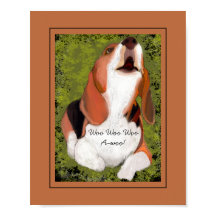 Lustigt, Cute Beagles Howling