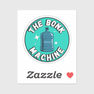 Lustigt Cute Bonk maskin /Free Palestine-design Klistermärken