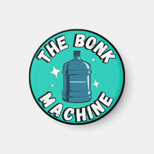 Lustigt Cute Bonk maskin /Free Palestine-design Magnet