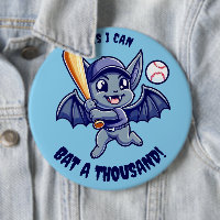 Lustigt Cute Fladdermus Ja, jag kan Fladdermus tus