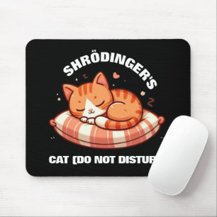 Lustigt Cute Shrodingers katt (stäng inte av) Musmatta