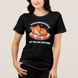Lustigt Cute Shrodingers katt (stäng inte av) T Shirt