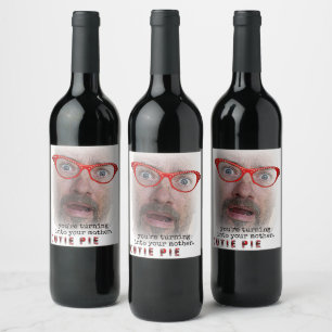 Lustigt Cutie Paj Vin-etiketter! Vinflaska Etikett