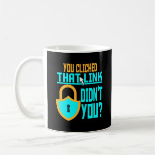 Lustigt Cyber Security Gift Computer Hacker Tech Kaffemugg