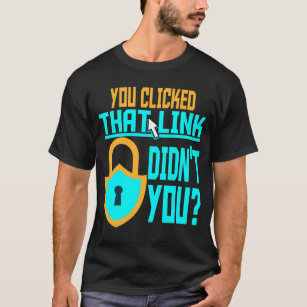 Lustigt Cyber Security Gift Computer Hacker Tech T Shirt