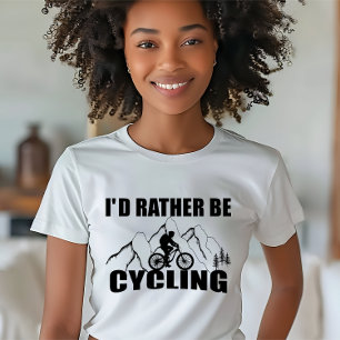 Lustigt cykelcitat t shirt