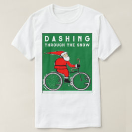 Lustigt cykliskt jul t shirt